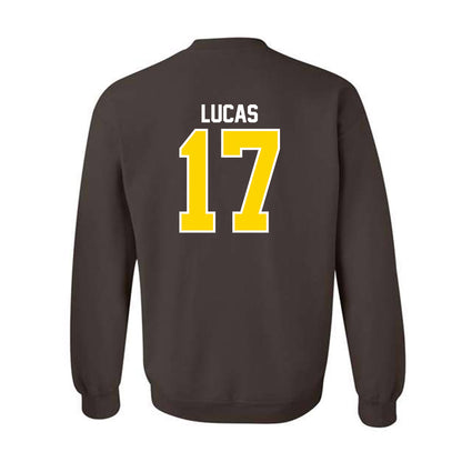 Western Michigan - NCAA Football : Elijah Lucas - Classic Shersey Crewneck Sweatshirt-1