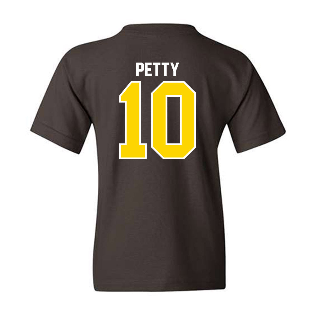 Western Michigan - NCAA Football : Trey Petty - Classic Shersey Youth T-Shirt-1
