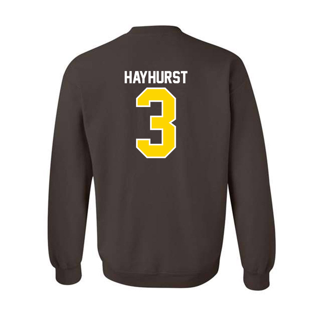 Western Michigan - NCAA Men's Basketball : Tanner Hayhurst - Classic Shersey Crewneck Sweatshirt-1