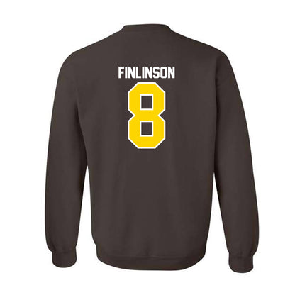 Western Michigan - NCAA Men's Basketball : Isaac Finlinson - Classic Shersey Crewneck Sweatshirt-1