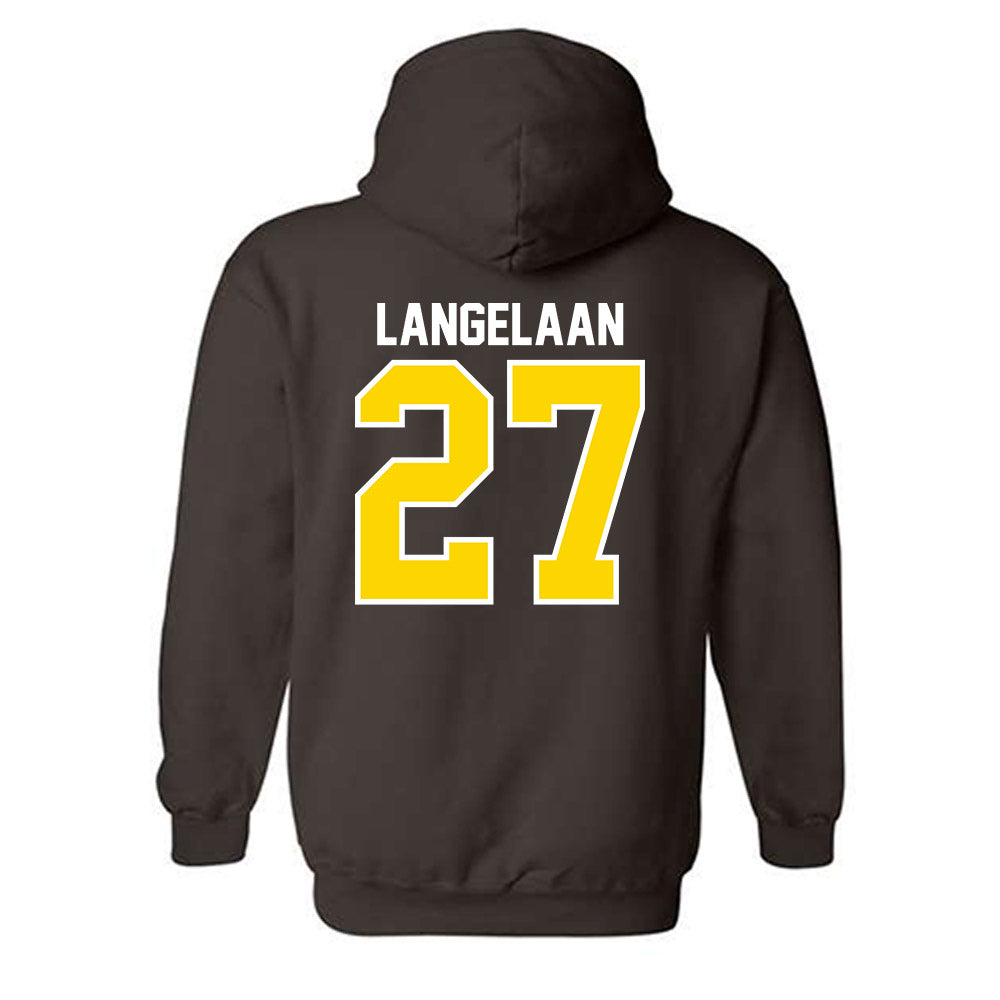 Western Michigan - NCAA Women's Soccer : Brianna Langelaan - Classic Shersey Hooded Sweatshirt-1