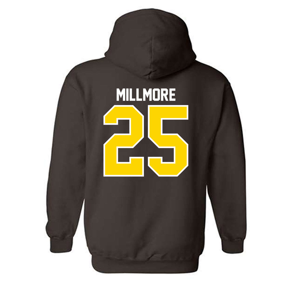 Western Michigan - NCAA Football : Ryan Millmore - Classic Shersey Hooded Sweatshirt-1