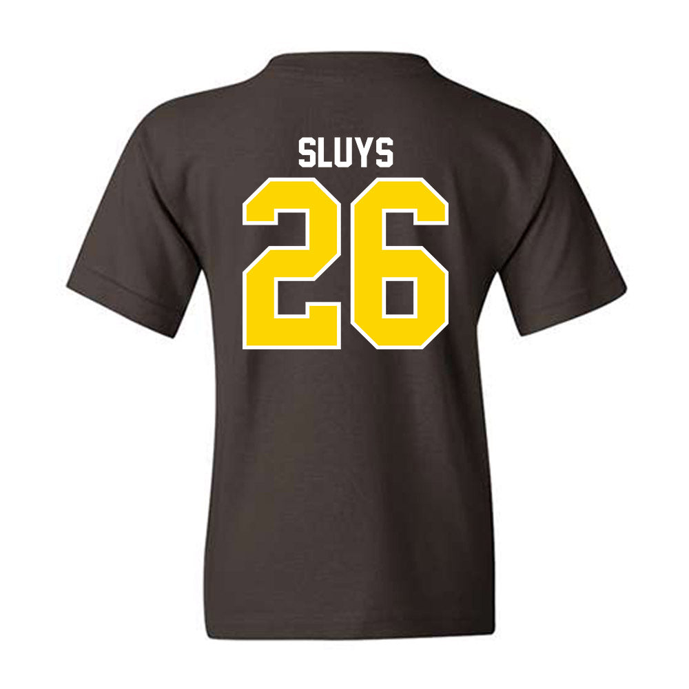 Western Michigan - NCAA Men's Ice Hockey : Jamison Sluys - Classic Shersey Youth T-Shirt-1