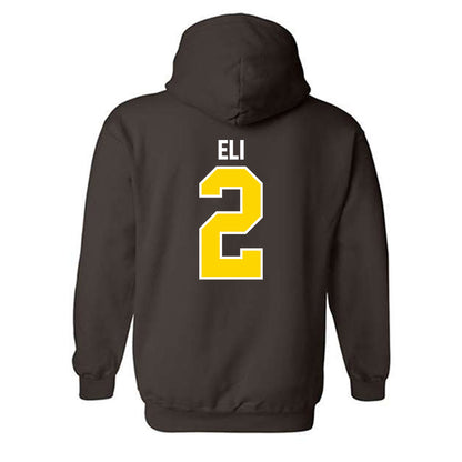 Western Michigan - NCAA Men's Basketball : Joshua Eli - Classic Shersey Hooded Sweatshirt-1