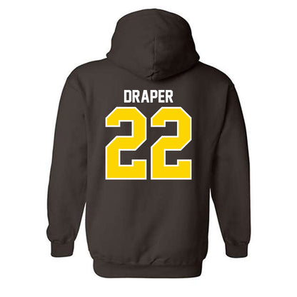 Western Michigan - NCAA Men's Basketball : Ramere Draper - Classic Shersey Hooded Sweatshirt-1