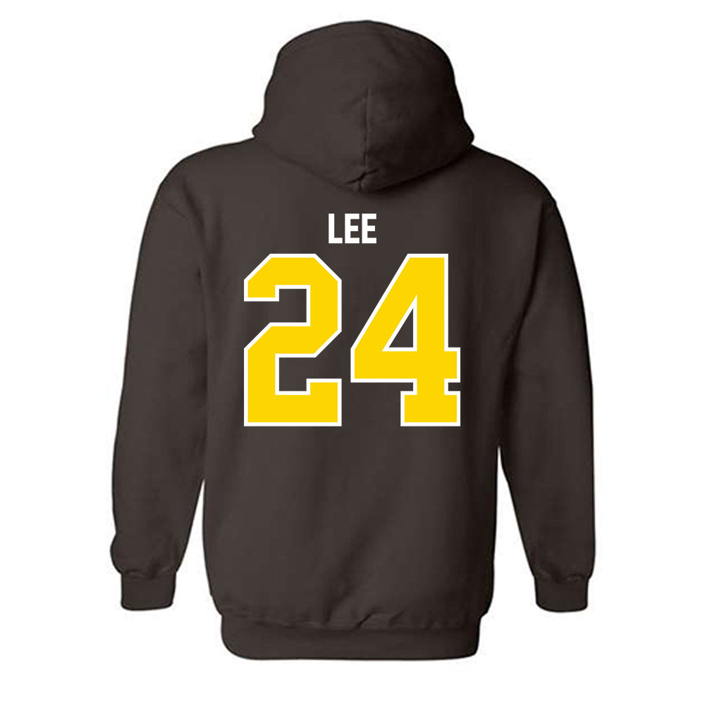 Western Michigan - NCAA Men's Basketball : Robert Lee - Classic Shersey Hooded Sweatshirt-1