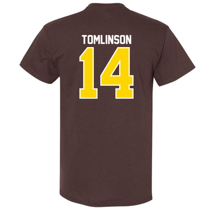 Western Michigan - NCAA Baseball : Ty Tomlinson - Classic Shersey T-Shirt-1