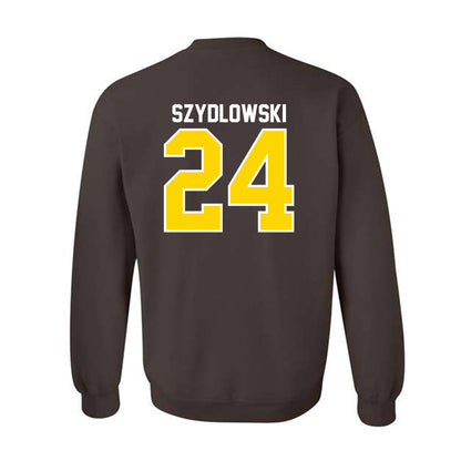 Western Michigan - NCAA Men's Ice Hockey : Garrett Szydlowski - Classic Shersey Crewneck Sweatshirt-1