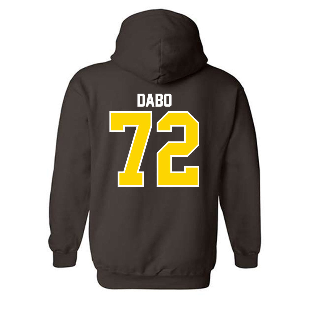 Western Michigan - NCAA Football : Gavin Dabo - Classic Shersey Hooded Sweatshirt-1