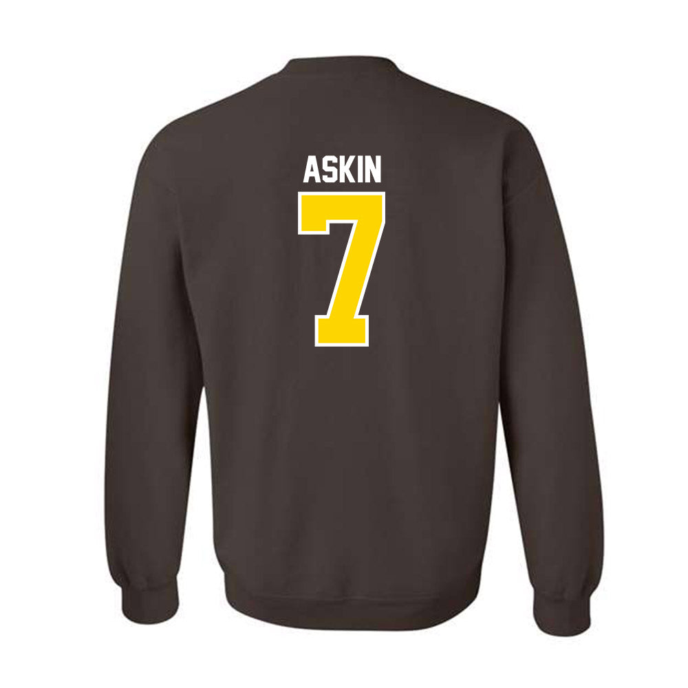 Western Michigan - NCAA Women's Volleyball : Ella Askin - Classic Shersey Crewneck Sweatshirt-1