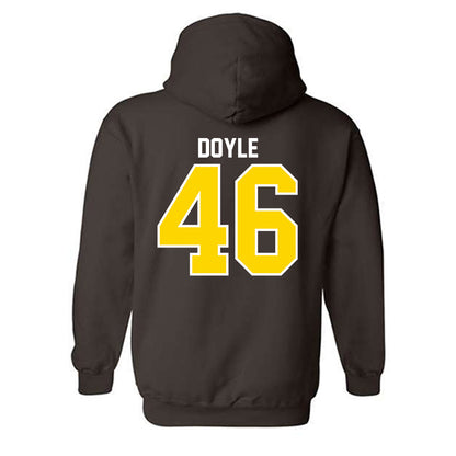 Western Michigan - NCAA Football : Drew Doyle - Classic Shersey Hooded Sweatshirt-1