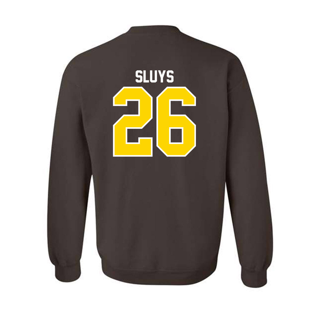 Western Michigan - NCAA Men's Ice Hockey : Jamison Sluys - Classic Shersey Crewneck Sweatshirt-1