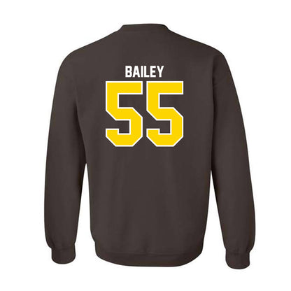 Western Michigan - NCAA Football : Jacob Bailey - Classic Shersey Crewneck Sweatshirt-1