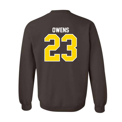 Western Michigan - NCAA Football : Tahj Owens - Classic Shersey Crewneck Sweatshirt-1