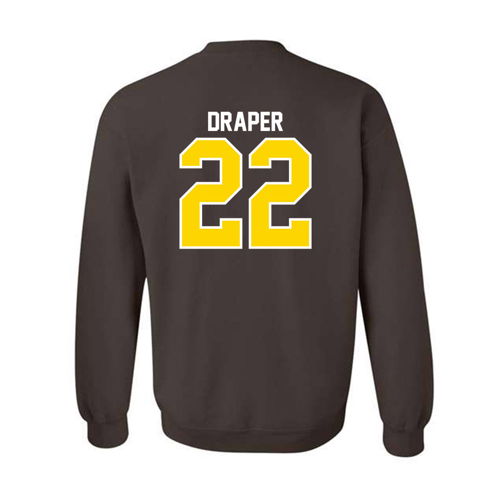 Western Michigan - NCAA Men's Basketball : Ramere Draper - Classic Shersey Crewneck Sweatshirt-1