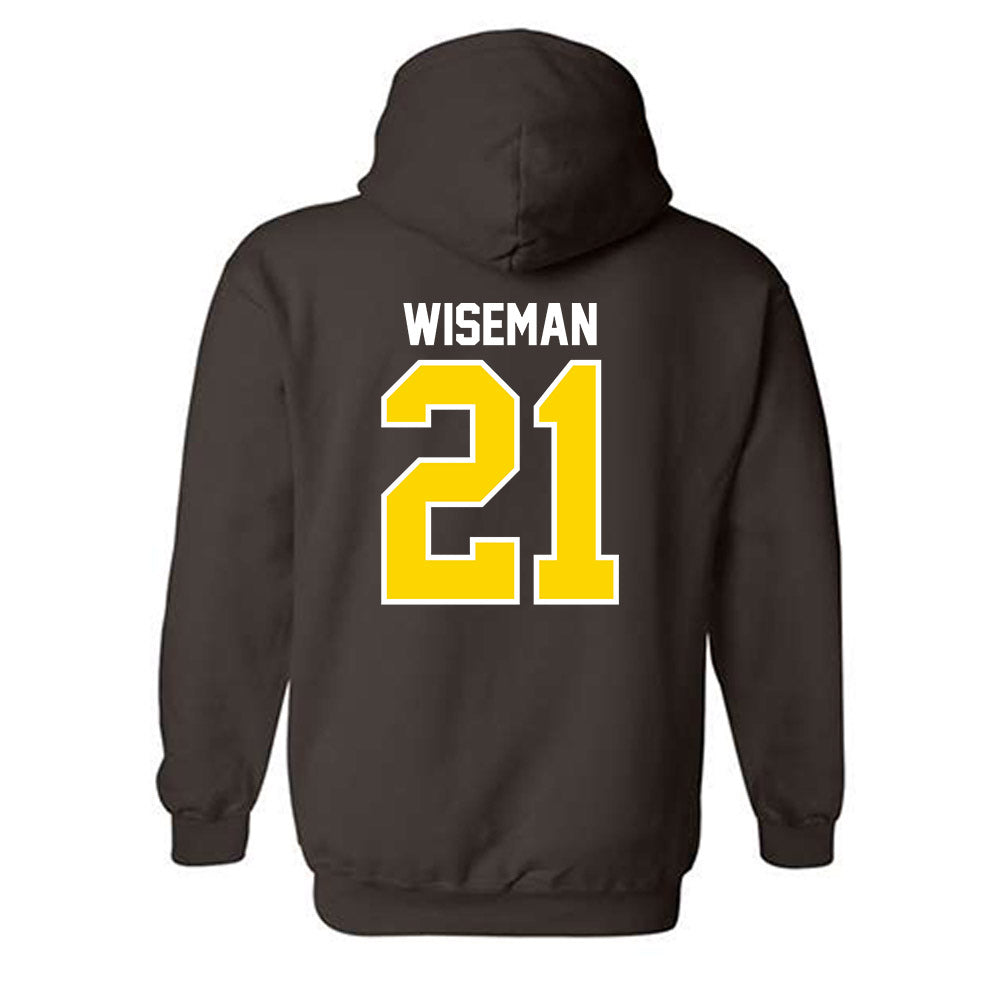 Western Michigan - NCAA Women's Basketball : Faith Wiseman - Classic Shersey Hooded Sweatshirt-1