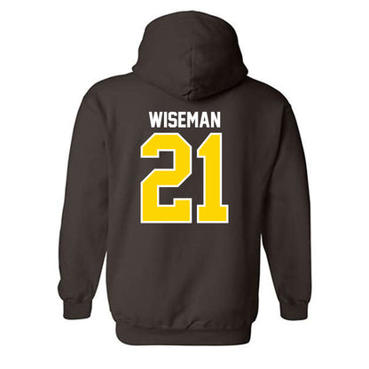 Western Michigan - NCAA Women's Basketball : Faith Wiseman - Classic Shersey Hooded Sweatshirt-1