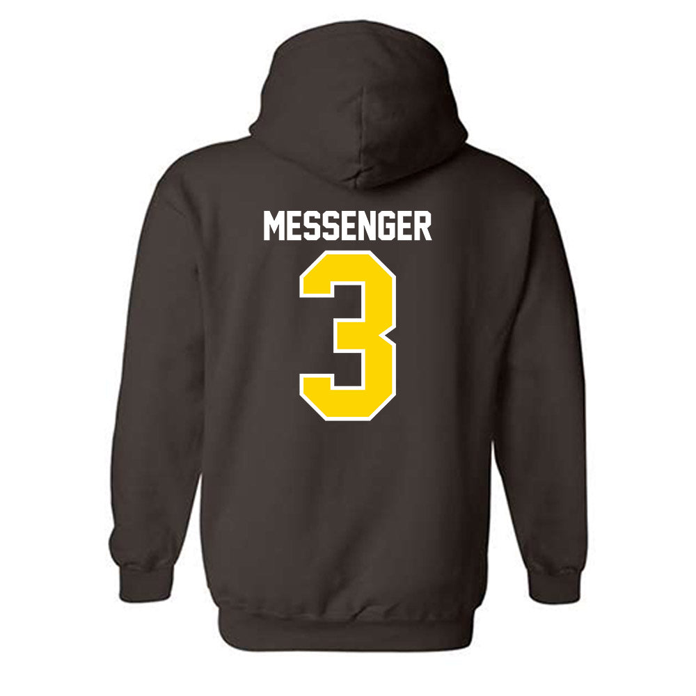Western Michigan - NCAA Women's Volleyball : Riley Messenger - Classic Shersey Hooded Sweatshirt-1