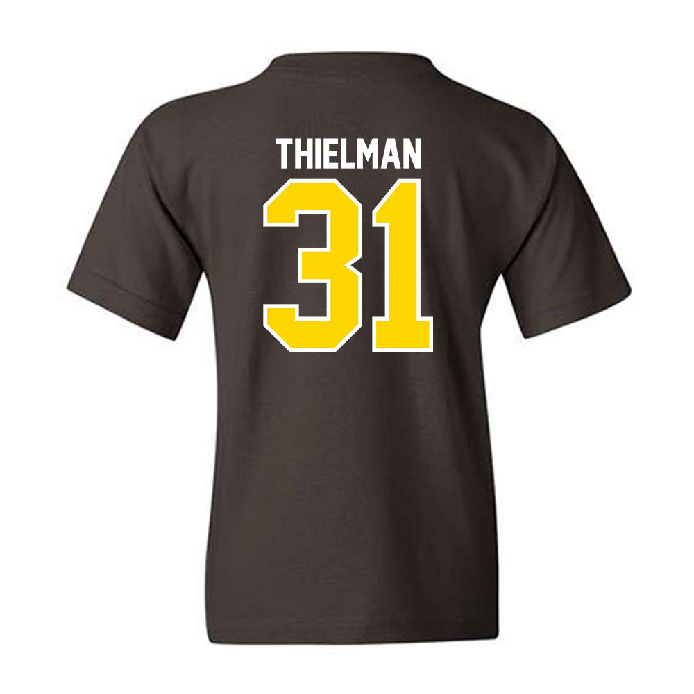 Western Michigan - NCAA Baseball : Avery Thielman - Classic Shersey Youth T-Shirt-1