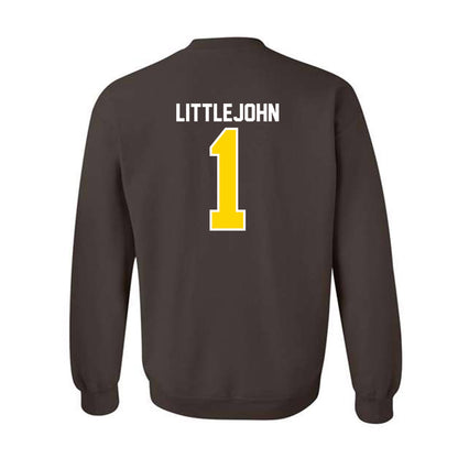 Western Michigan - NCAA Football : Emazon Littlejohn - Classic Shersey Crewneck Sweatshirt-1