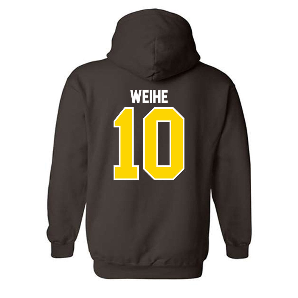 Western Michigan - NCAA Women's Volleyball : Gabby Weihe - Classic Shersey Hooded Sweatshirt-1