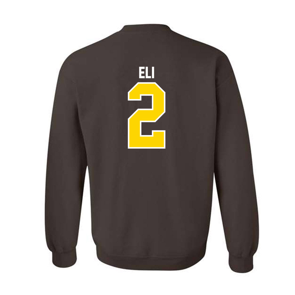 Western Michigan - NCAA Men's Basketball : Joshua Eli - Classic Shersey Crewneck Sweatshirt-1