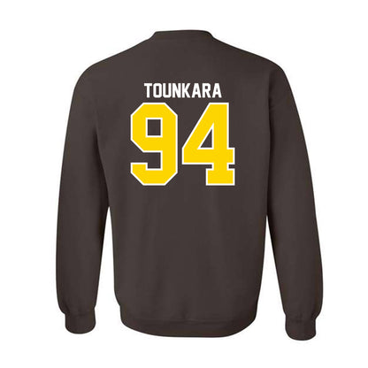 Western Michigan - NCAA Football : Ahmed Tounkara - Classic Shersey Crewneck Sweatshirt-1