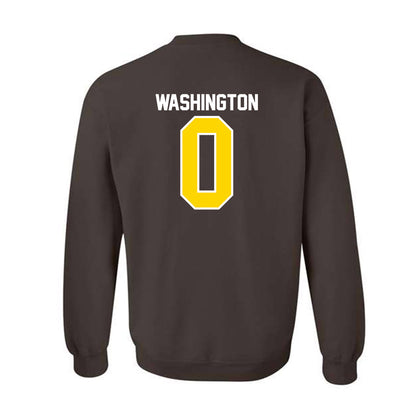 Western Michigan - NCAA Men's Basketball : Jaylen Washington - Classic Shersey Crewneck Sweatshirt-1