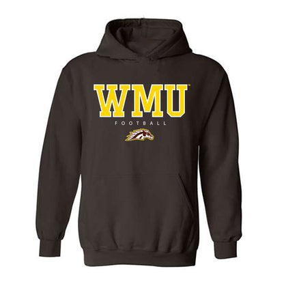 Western Michigan - NCAA Football : Ryan Rocheleau - Classic Shersey Hooded Sweatshirt-0