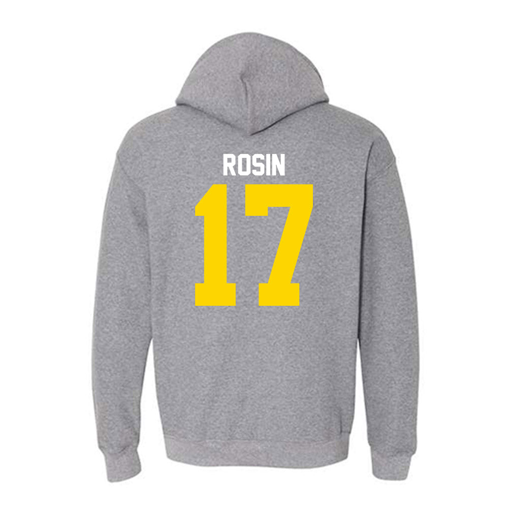 Western Michigan - NCAA Men's Soccer : Alex Rosin - Classic Shersey Hooded Sweatshirt-1