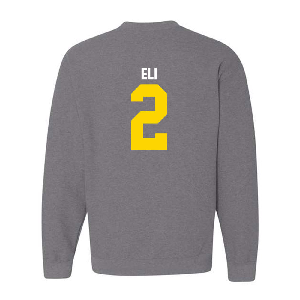 Western Michigan - NCAA Men's Basketball : Joshua Eli - Classic Shersey Crewneck Sweatshirt-1