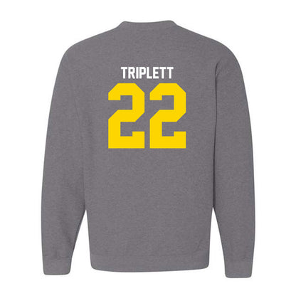 Western Michigan - NCAA Football : Donovan Triplett - Classic Shersey Crewneck Sweatshirt-1