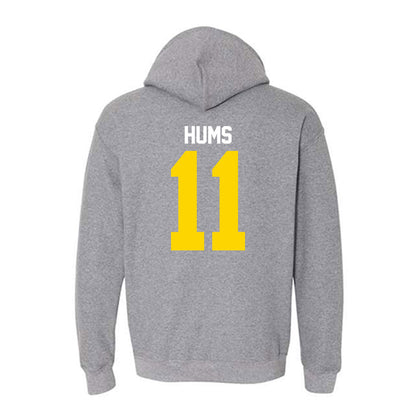 Western Michigan - NCAA Baseball : Cooper Hums - Classic Shersey Hooded Sweatshirt-1