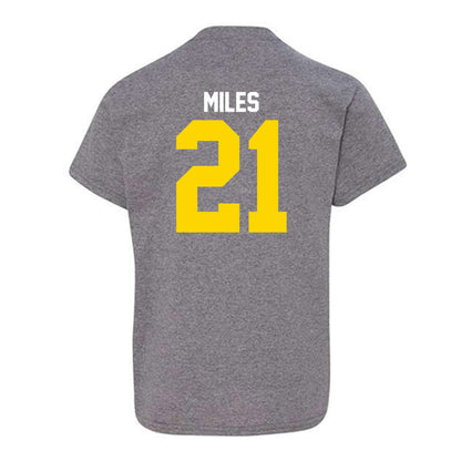 Western Michigan - NCAA Football : CJ Miles - Classic Shersey Youth T-Shirt-1