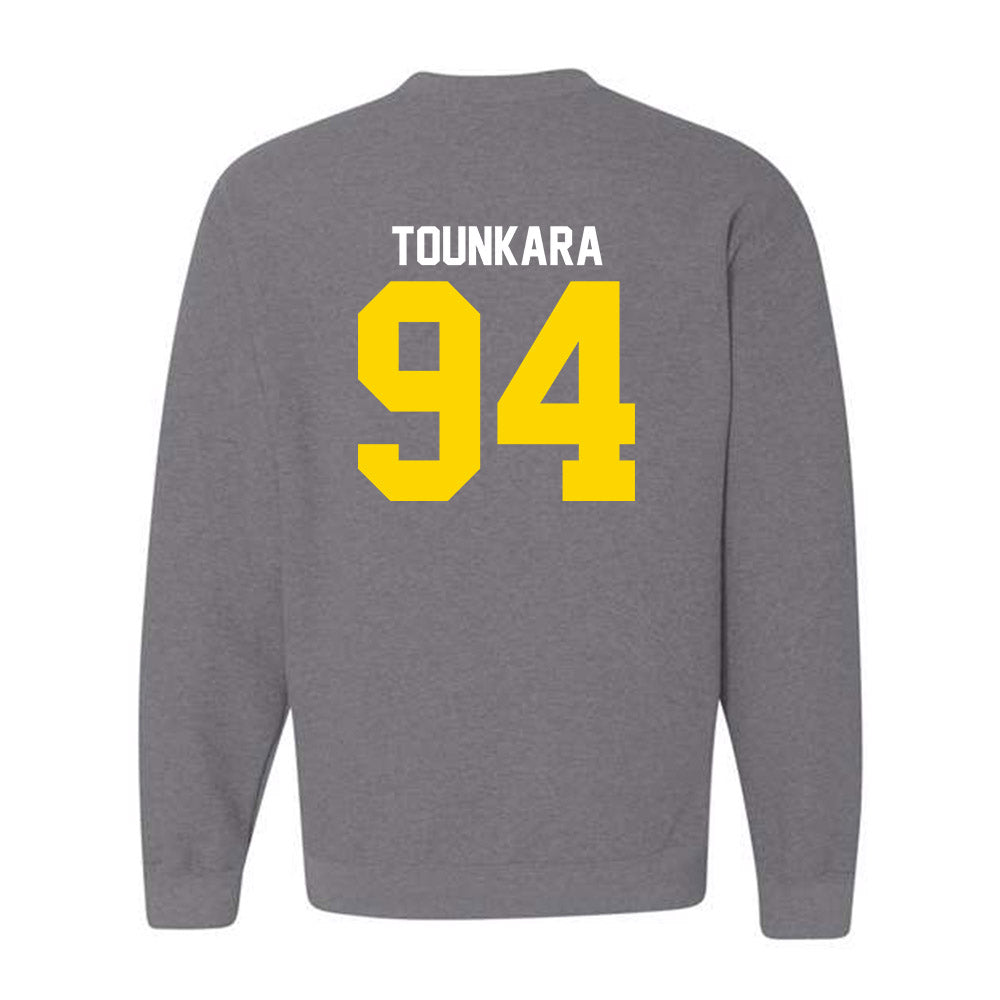 Western Michigan - NCAA Football : Ahmed Tounkara - Classic Shersey Crewneck Sweatshirt-1