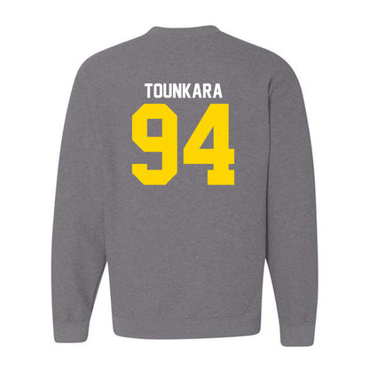 Western Michigan - NCAA Football : Ahmed Tounkara - Classic Shersey Crewneck Sweatshirt-1