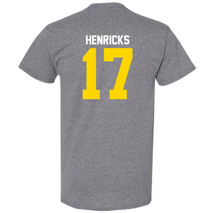 Western Michigan - NCAA Men's Ice Hockey : Ty Henricks - Classic Shersey T-Shirt-1