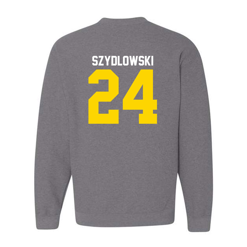Western Michigan - NCAA Men's Ice Hockey : Garrett Szydlowski - Classic Shersey Crewneck Sweatshirt-1