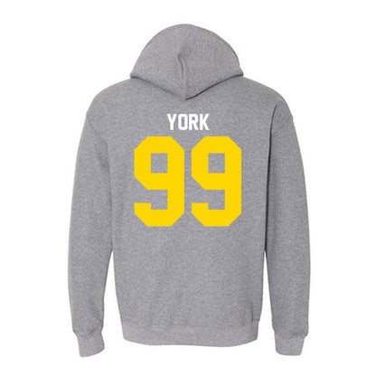 Western Michigan - NCAA Baseball : Chris York - Classic Shersey Hooded Sweatshirt-1