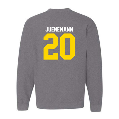 Western Michigan - NCAA Men's Basketball : Janis Juenemann - Classic Shersey Crewneck Sweatshirt-1
