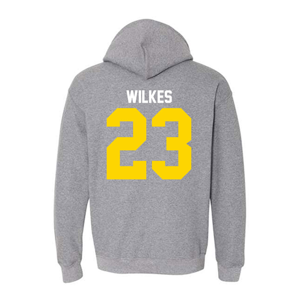 Western Michigan - NCAA Women's Basketball : Ariana Wilkes - Classic Shersey Hooded Sweatshirt-1