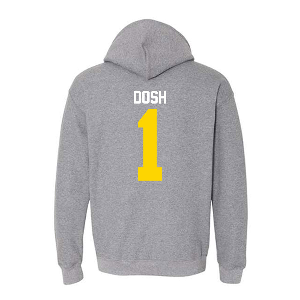 Western Michigan - NCAA Football : Jaxson Dosh - Classic Shersey Hooded Sweatshirt-1