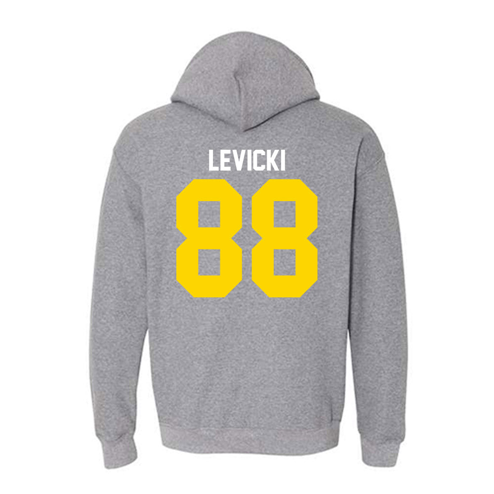 Western Michigan - NCAA Football : Nate Levicki - Classic Shersey Hooded Sweatshirt-1