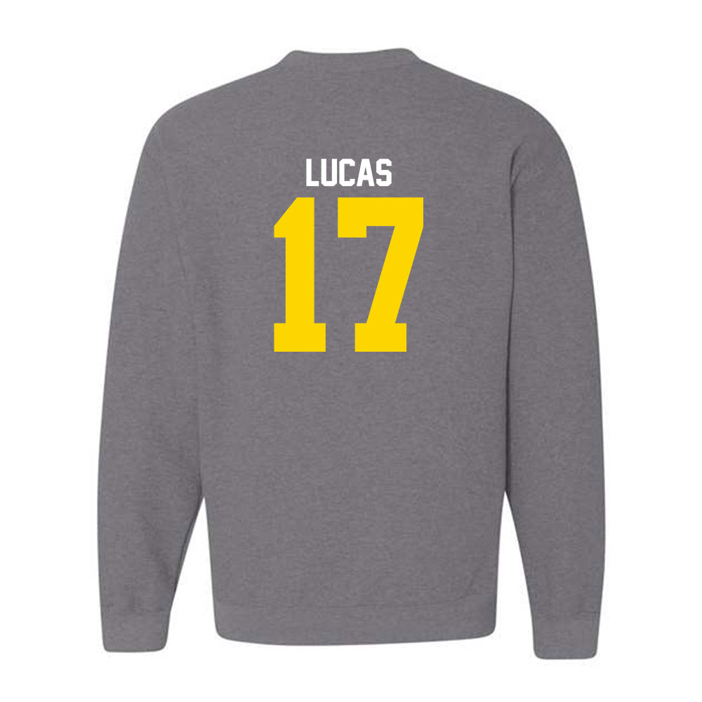 Western Michigan - NCAA Football : Elijah Lucas - Classic Shersey Crewneck Sweatshirt-1