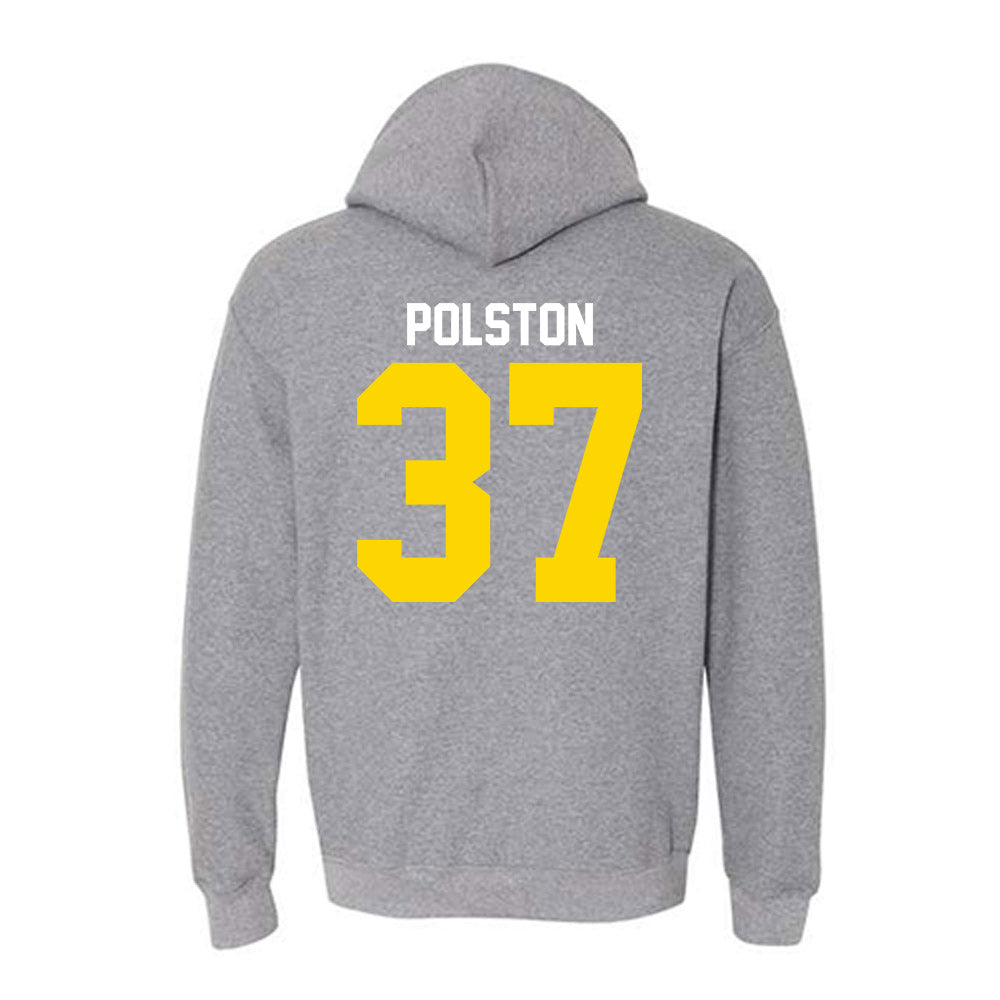 Western Michigan - NCAA Men's Ice Hockey : Michael Polston - Classic Shersey Hooded Sweatshirt-1