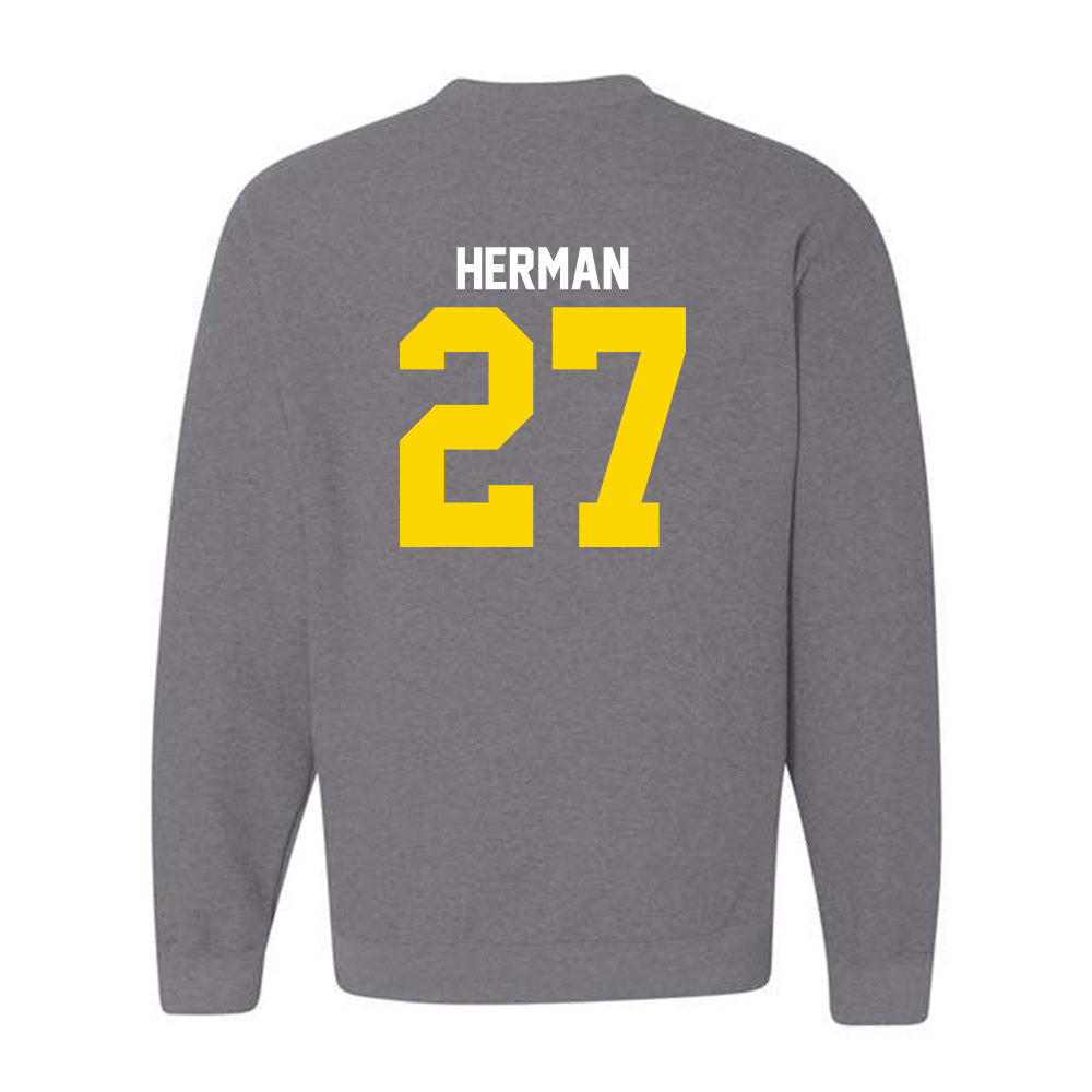 Western Michigan - NCAA Softball : Hannah Herman - Classic Shersey Crewneck Sweatshirt-1