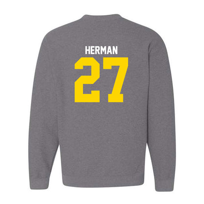 Western Michigan - NCAA Softball : Hannah Herman - Classic Shersey Crewneck Sweatshirt-1