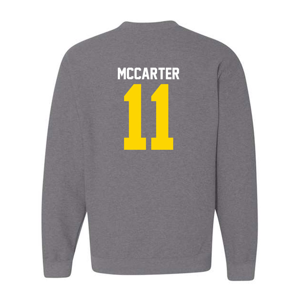 Western Michigan - NCAA Football : Jermar McCarter - Classic Shersey Crewneck Sweatshirt-1