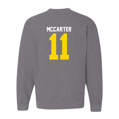 Western Michigan - NCAA Football : Jermar McCarter - Classic Shersey Crewneck Sweatshirt-1