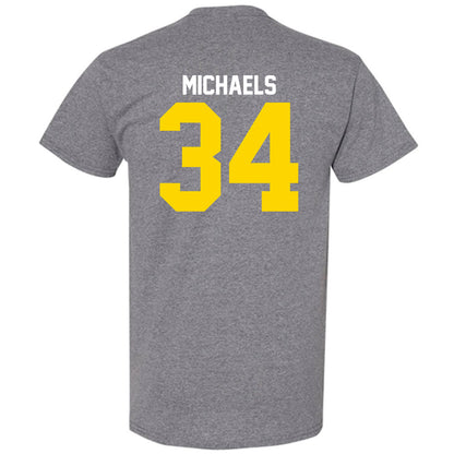 Western Michigan - NCAA Men's Ice Hockey : Owen Michaels - Classic Shersey T-Shirt-1